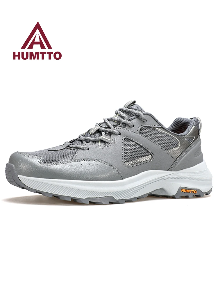 HUMTTO-zapatos de senderismo para hombre y mujer, calzado deportivo todoterreno ligero, antideslizante y transpirable, informal, para escalada y trekking - imagen 2