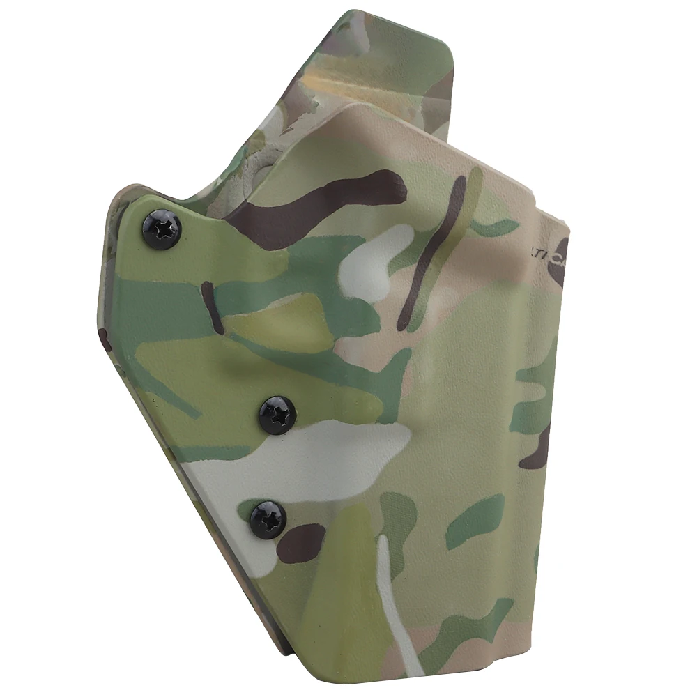 Funda de pistola Kydex ligera, puede llevar mira de punto rojo para Glock G17, G19, G19X, G22, G44, G45, G47 - imagen 4