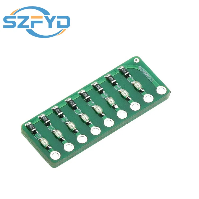 Lámpara de prueba de puerto LED de 8 segmentos, indicador de puerto de agua corriente, lámpara de prueba, colores rojo, verde y azul opcionales - imagen 2