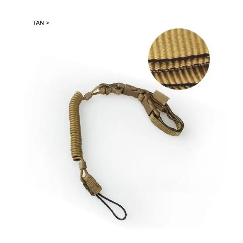 Cinturón táctico para exteriores, correa de misión multifuncional, cuerda fuerte, correa elástica para exteriores, cordón de hebilla para tarjeta de llave - imagen 2