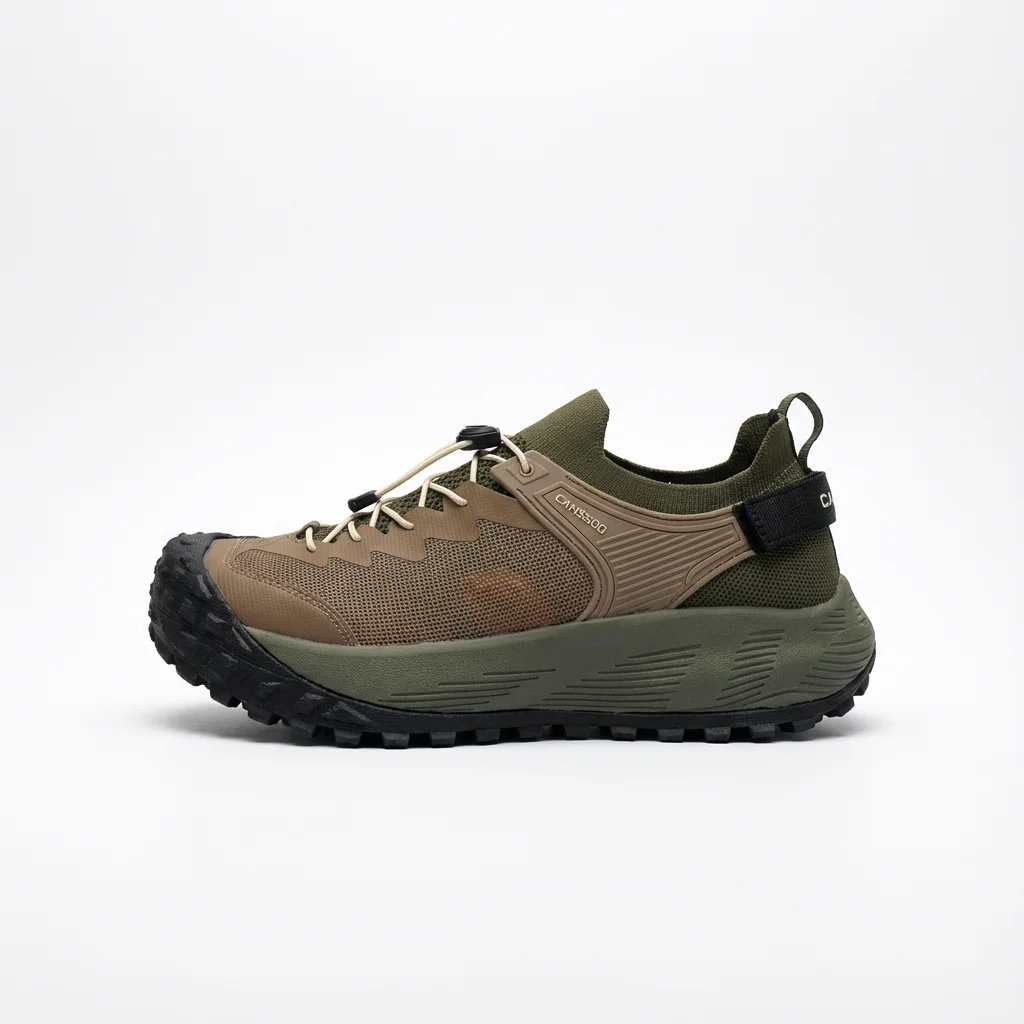 CAMSSOO Zapatos de senderismo hombre transpirables todo terreno - imagen 2