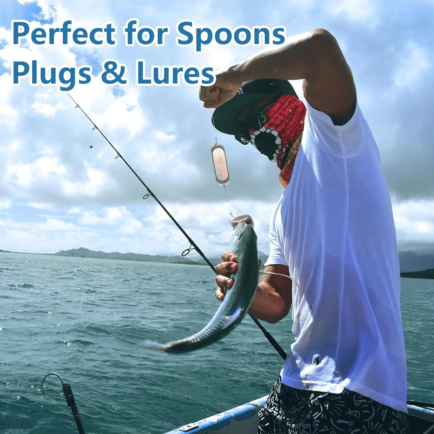 4 Uds. Señuelos de pesca reflectantes, señuelos de curricán, luces de salmón, cebo de Metal para curricán con mosca para trucha, lubina, Lucio, pesca dorada - imagen 5