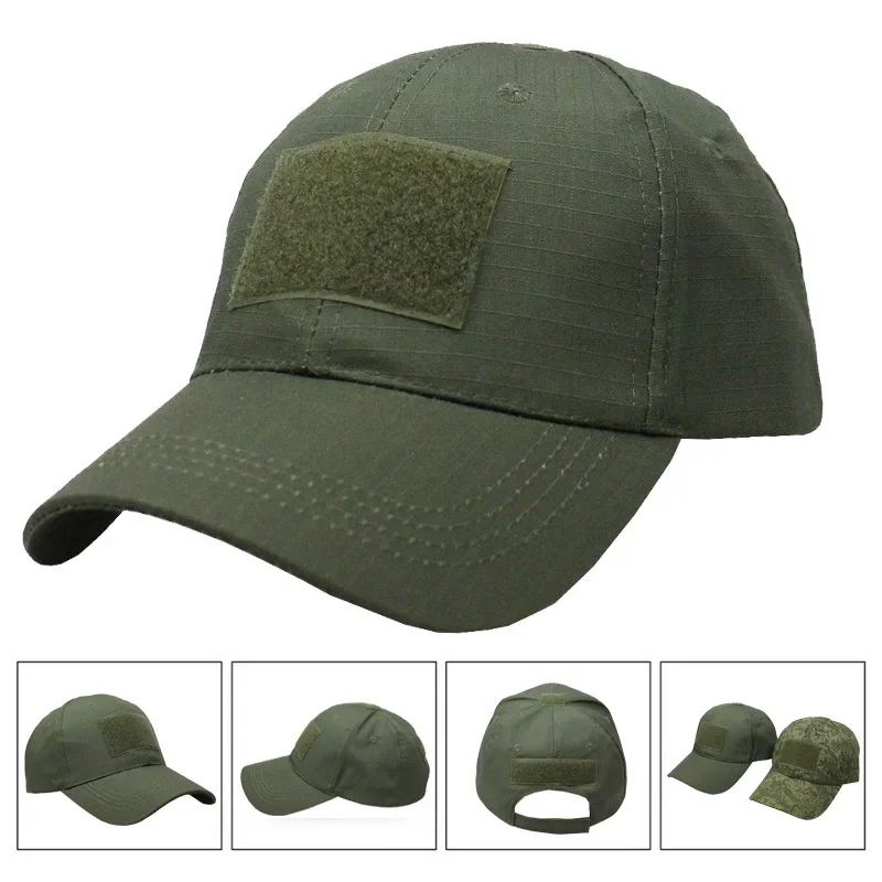 Sombrero de camuflaje de entrenamiento militar para estudiantes universitarios y adultos, sombrilla de viento y polvo, protección solar, sombrero de entrenamiento militar de camuflaje - imagen 2