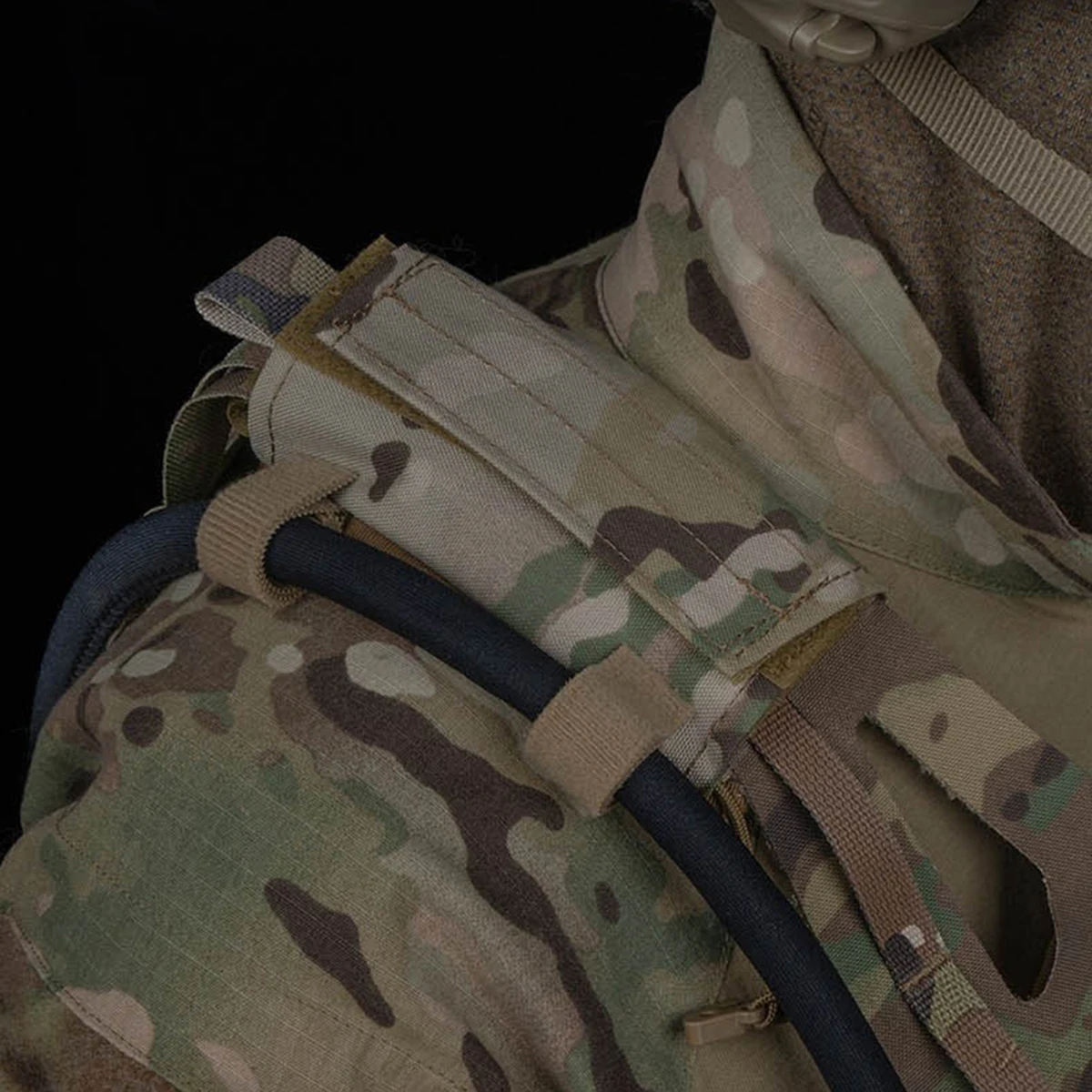 Chaleco táctico con correa para hombro, cojín cómodo, camuflaje acolchado de malla para chalecos de caza SPC JPC1.0/2,0/3,0, portador de placa, 2 uds.