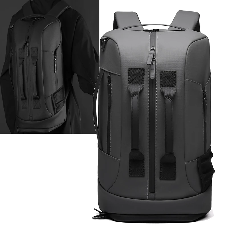 Bolsa táctica con compartimento seco/húmedo para zapatos y portátil