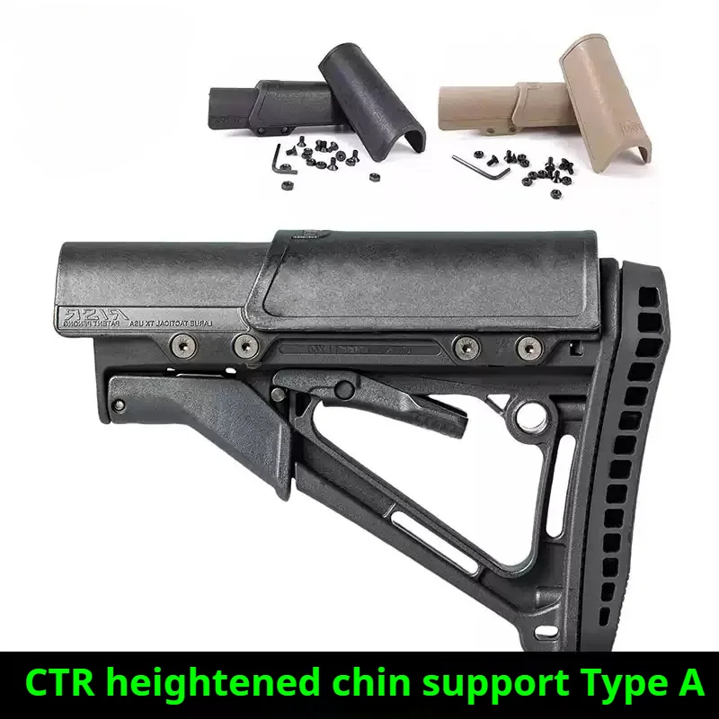 CTR Soporte para mejillas de nailon – Almohadilla elevada táctica - imagen 4