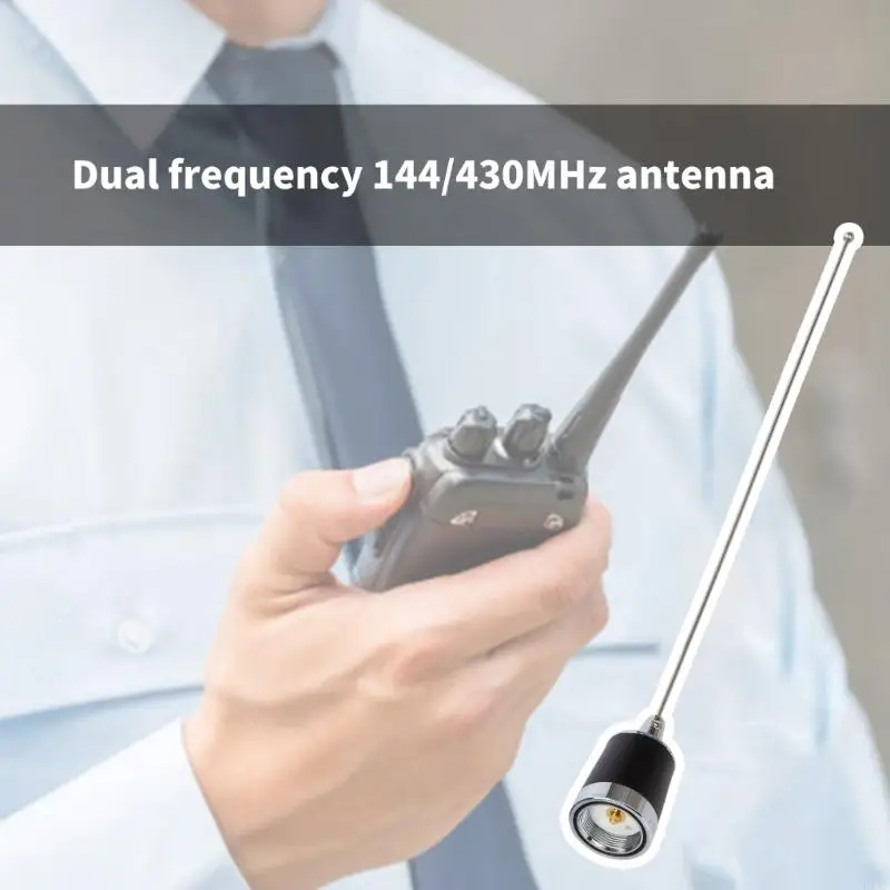 Antenas banda doble 100W VHF UHF 144MHz 430MHz Fit para operadores radio móvil K1KF - imagen 3