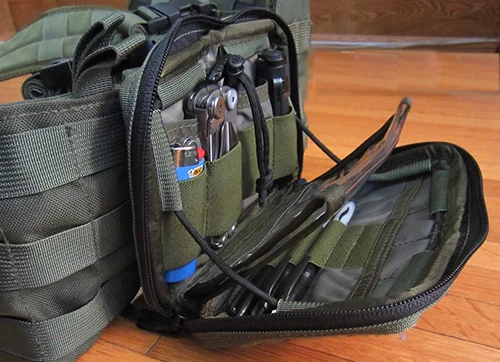 Bolsa para deportes al aire libre TT pecho MOLLE mapa paquete EDC MISCELÁNEA - imagen 3