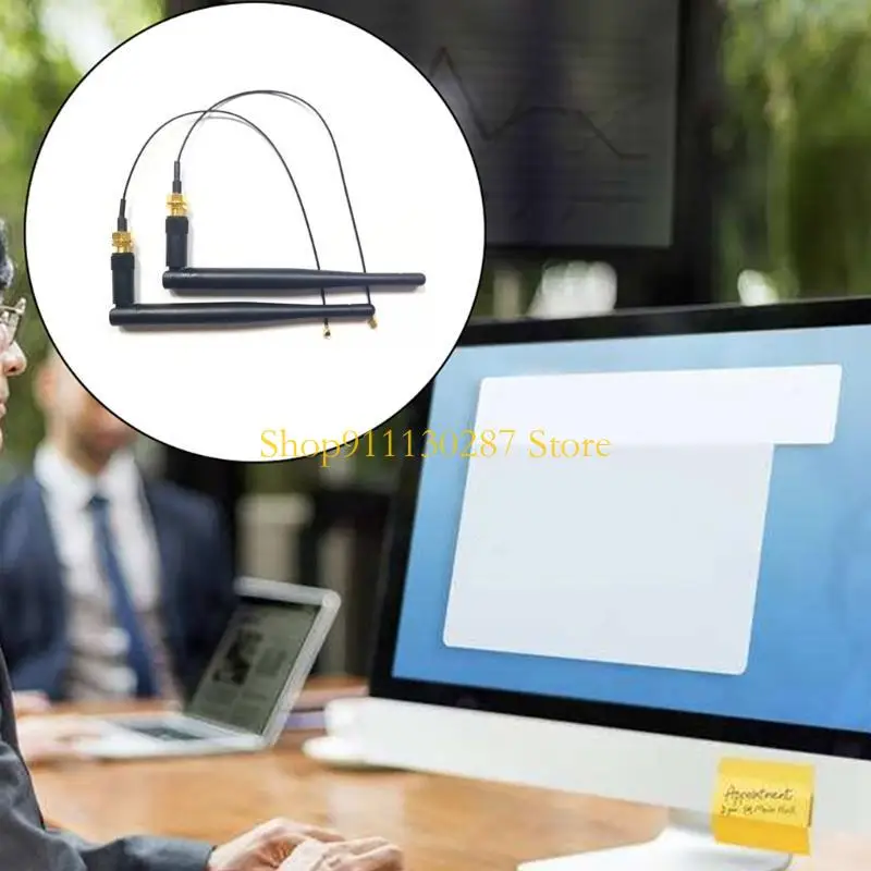 J1HC 2pcs Highgain 3db Antenas para Junta Desarrollo del Enrutador Banana Fortalecimiento Junta Desarrollo del - imagen 3