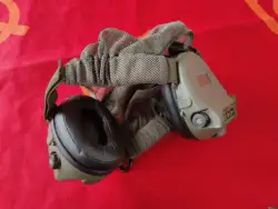 Auricular táctico 6M2 con micrófono boom articulado