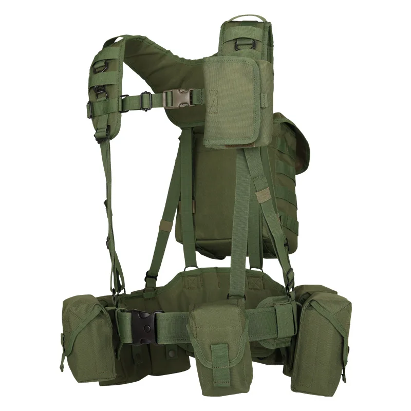 Chaleco táctico militar ruso para exteriores, sistema MOLLE, chaleco con banda para el vientre, chaleco de entrenamiento de campo, senderismo, combate, escalada, equipo de caza - imagen 3