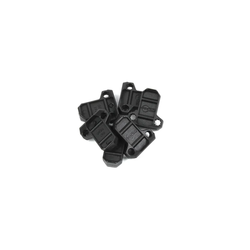 Deslizadores en forma de T de goma SS, extractor de tendón elástico para chaleco táctico, mochila, pecho, herramienta de reparación de cremallera Universal DIY, 6 uds. - imagen 4