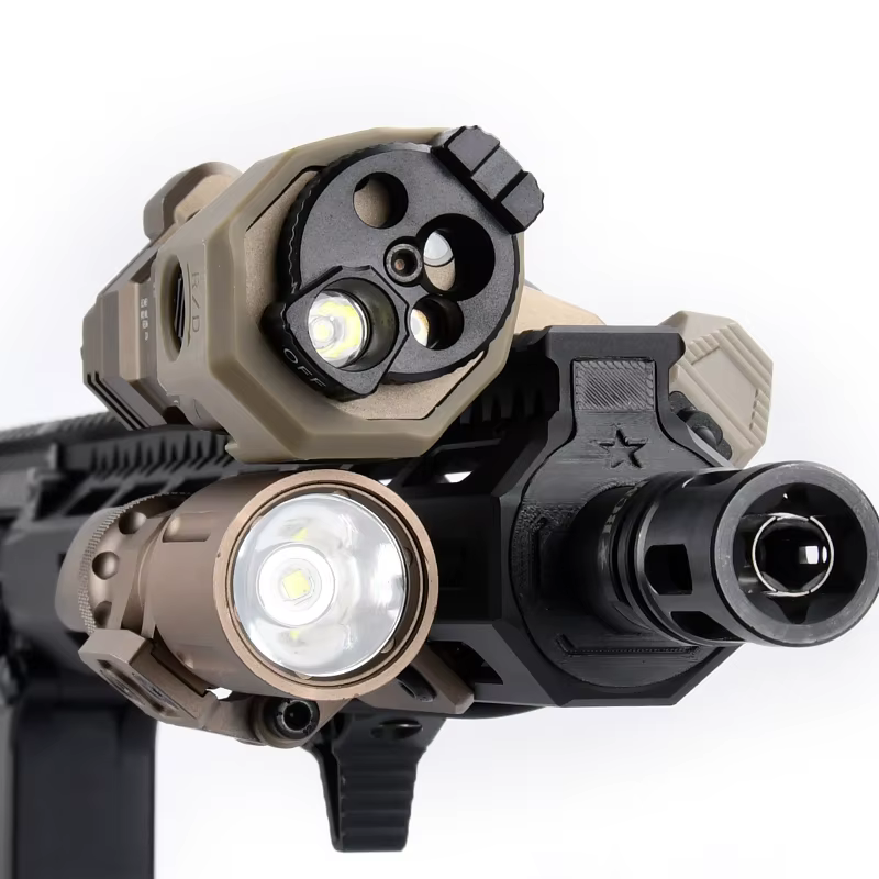 Modlit PLHv2 linterna táctica rifle base con clic Picatinny M-LOK - imagen 2