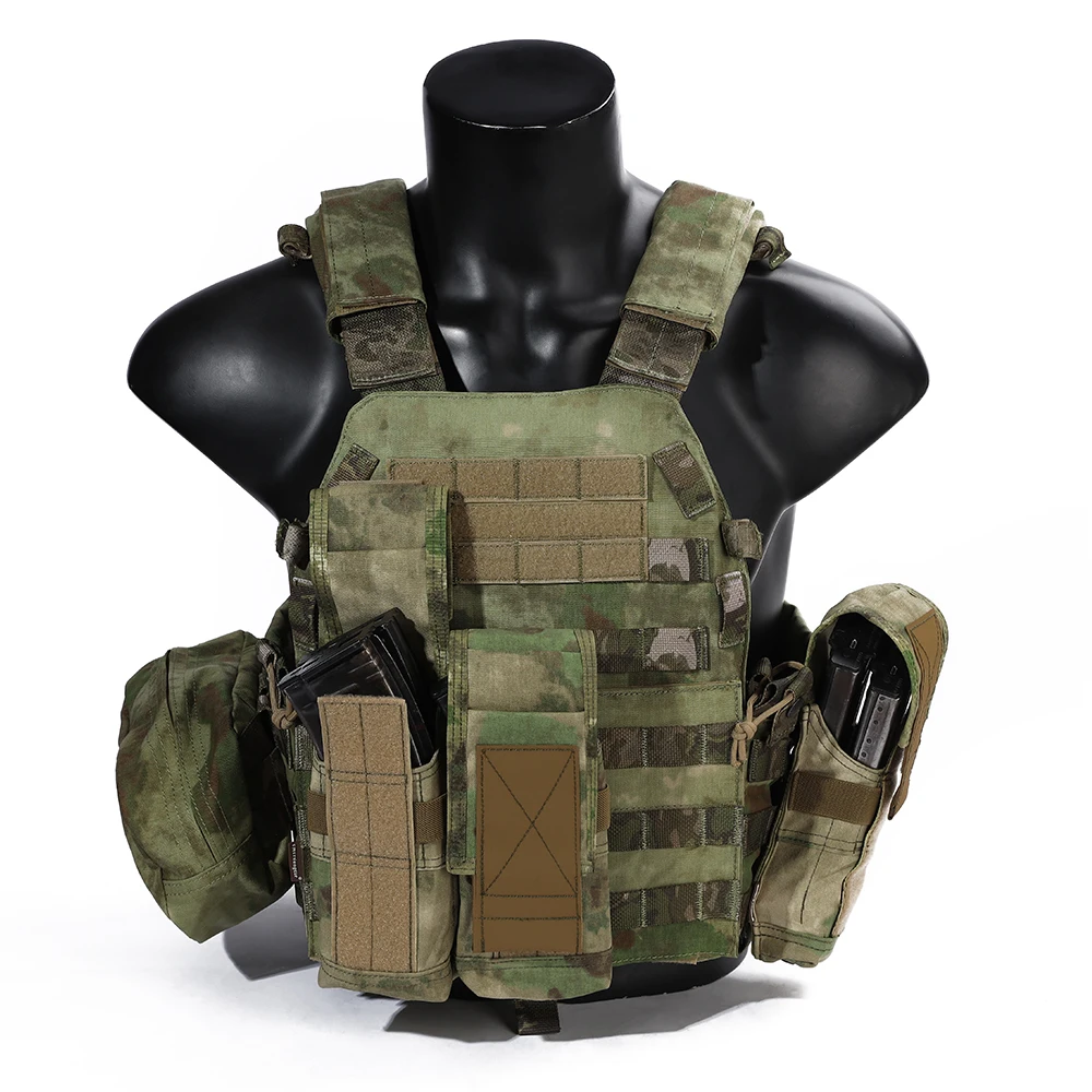 Emersongear 762 doble bolsa para revistas táctica 7,62 Mag bolsa Panel de Rifle para AK Camping Airsoft caza deportes de combate Nylon - imagen 2