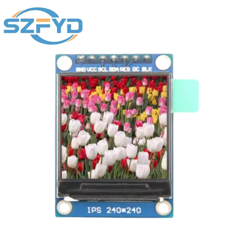 Pantalla TFT en color de 1,3 pulgadas Módulo de pantalla LCD IPS de alta definición Chip 240x240 ST7789 - imagen 4