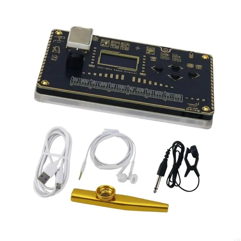 Procesador efectos guitarra Kazoo profesional 24 bits 48 kHz muestreo 60+ sonido K1KF - imagen 5
