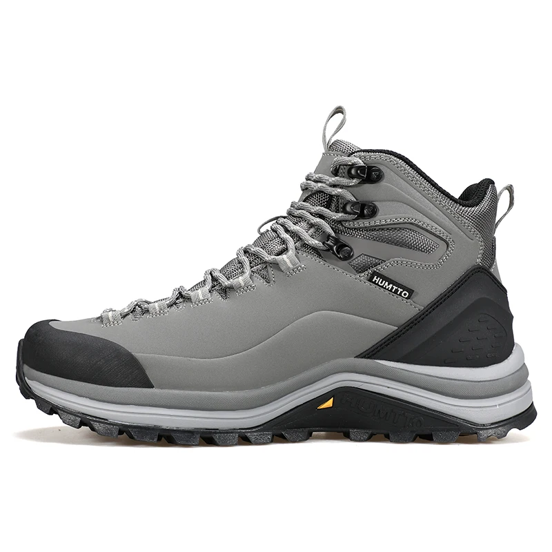 HUMTTO-Botas de senderismo impermeables para hombre, botines tácticos de combate en el desierto, botas de nieve de cuero cálido para caminar - imagen 4