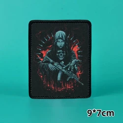 Parche táctico Chevron FSB Z – insignia de rescate para mochilas MOLLE