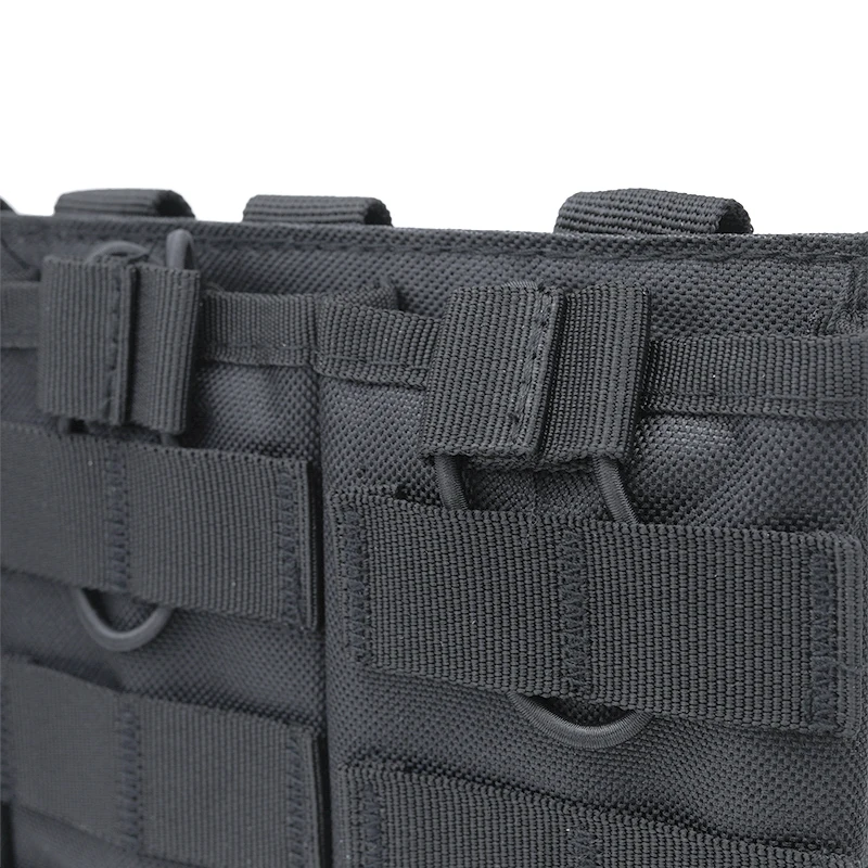Bolsa táctica Molle Mag para caza, bolsa para revistas de un solo Rifle, bolsa superior abierta, funda para pistola de tiro, funda para pistola Airsoft - imagen 5