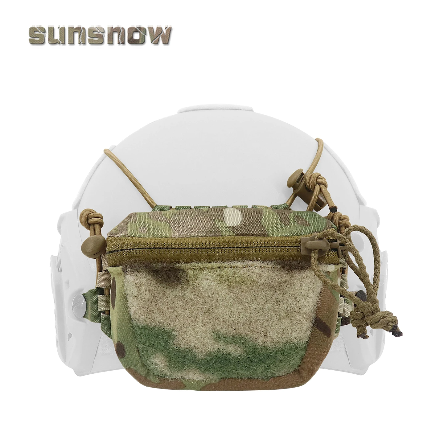 Bolsa de batería táctica, bolsa trasera Universal para casco, equipo de contrapeso NVG, equipo de caza, entrenamiento Airsoft ﻿ - imagen 3