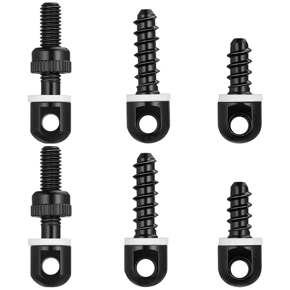 Kit de tornillos de montaje para eslinga, pernos giratorios para Rifles, Base de perno giratorio para caza, montaje de eslinga Airsoft, 6 uds. - imagen 2