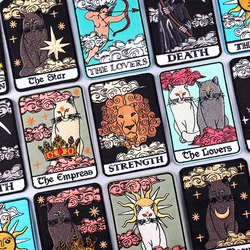 Parche Táctico Bordado Termoadhesivo Tarot Adivinación Ropa Militar