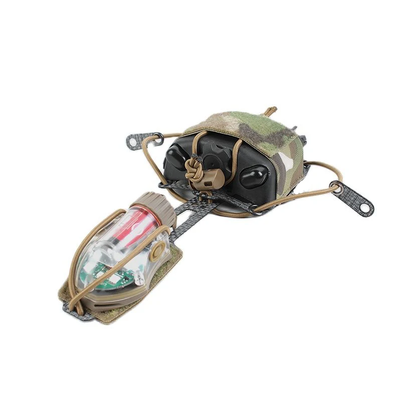 Paquete de batería para casco PVS31, bolsa táctica en forma de T para almacenamiento de batería NVG - imagen 3