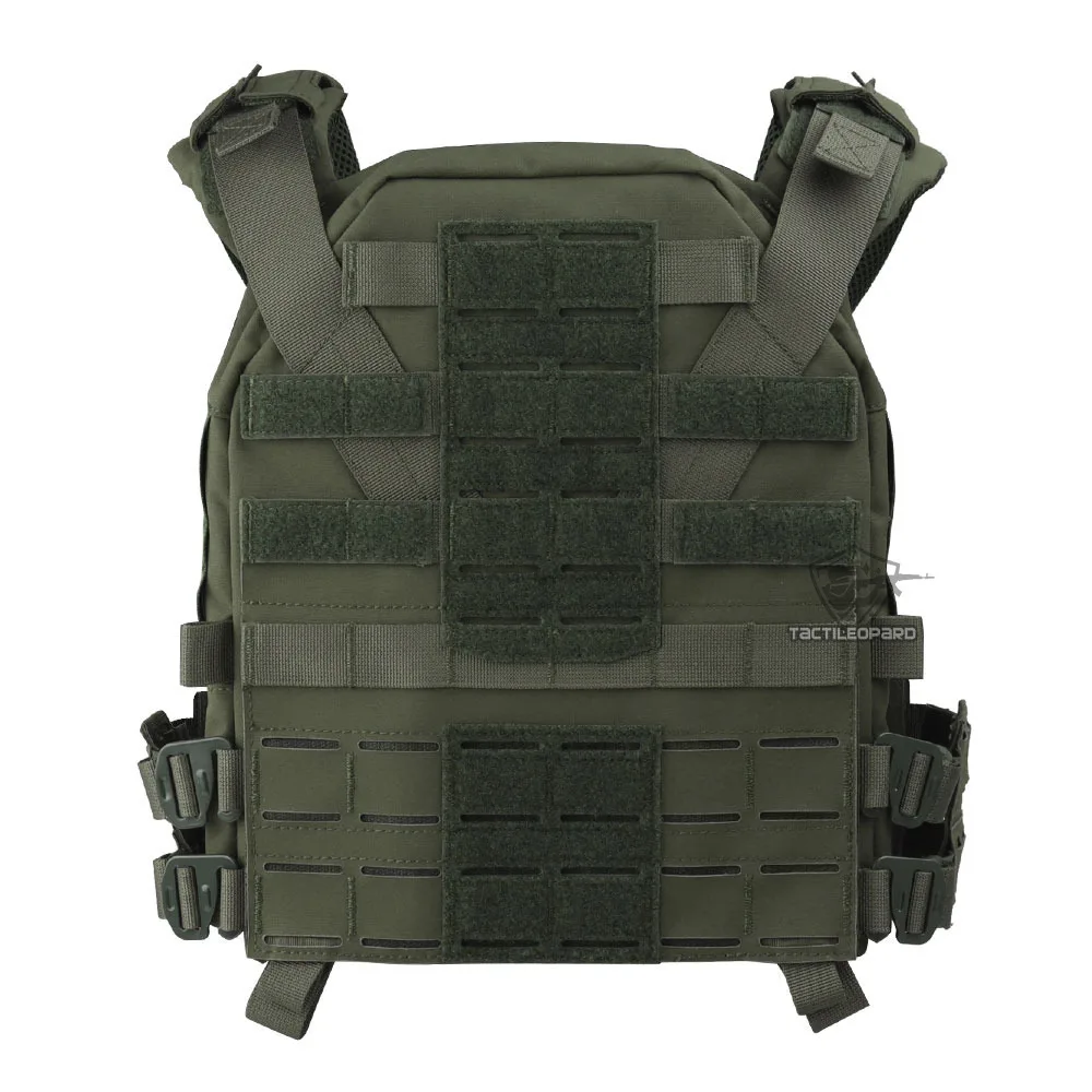 Portador de placa táctica K Zero, equipo Airsoft de caza ligero de perfil bajo, MOLLE, Modular de liberación rápida ajustable KZ - imagen 5