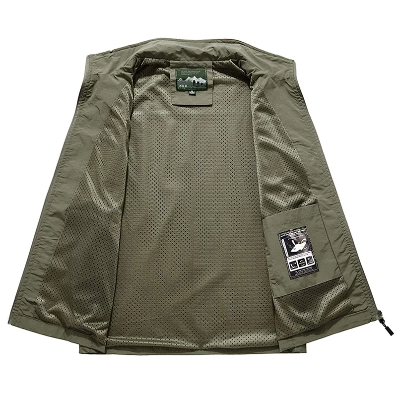 Chaleco impermeable para fotografía y trabajo
