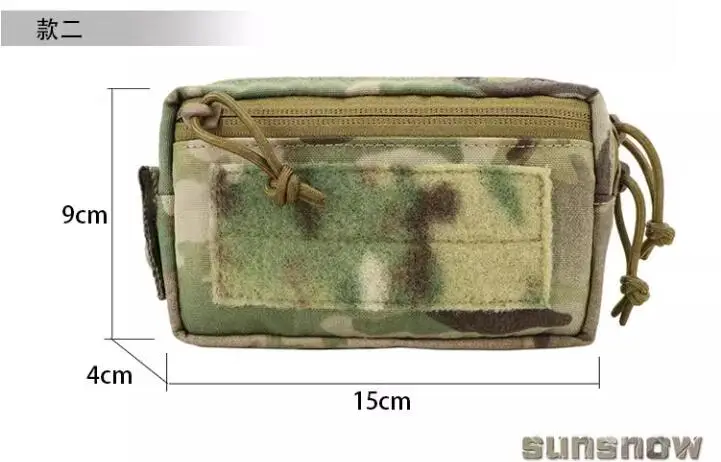 Bolsa miscelánea de sistema MOLLE táctico para deportes al aire libre - imagen 2