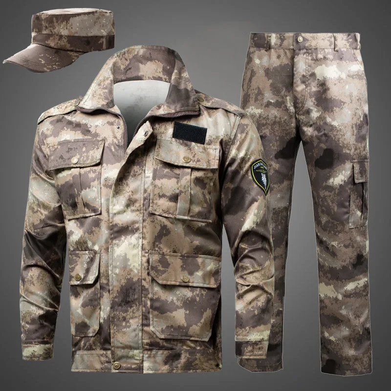 Traje de camuflaje para hombres y mujeres, ropa de entrenamiento transpirable, ropa de primavera y otoño, nuevo - imagen 2