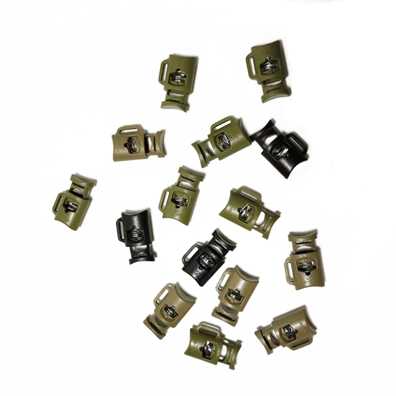 Hebilla de liberación rápida, accesorios tácticos para caza al aire libre, correa para chaleco, hebilla de cuerda, 1 Uds. - imagen 5