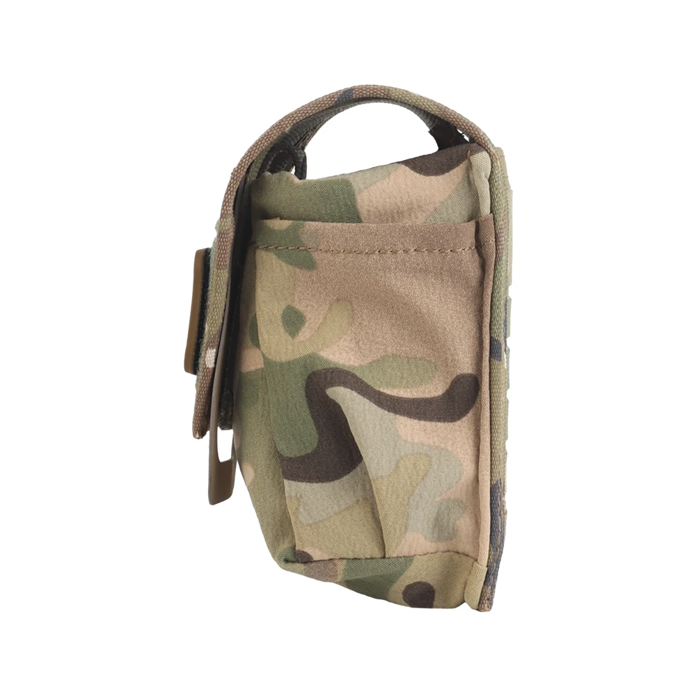 MOLLE-Kit médico táctico portátil de pequeña capacidad para caza al aire libre, riñonera de primeros auxilios IFAK, bolsa de herramientas de supervivencia de liberación rápida - imagen 3
