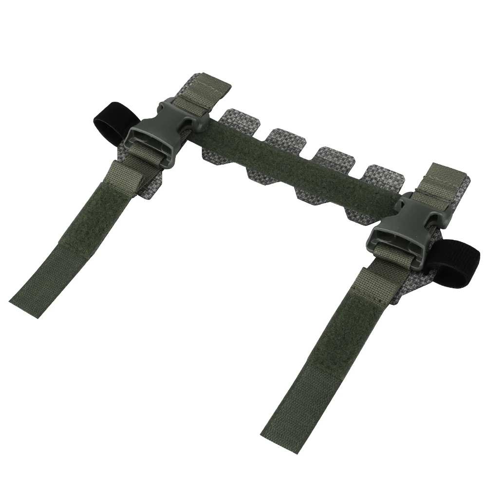 Adaptador de Panel frontal de hebilla de solapa rápida para AVS, chaleco táctico, portador de placa, caza, tiro, Paintball, equipo Airsoft - imagen 2