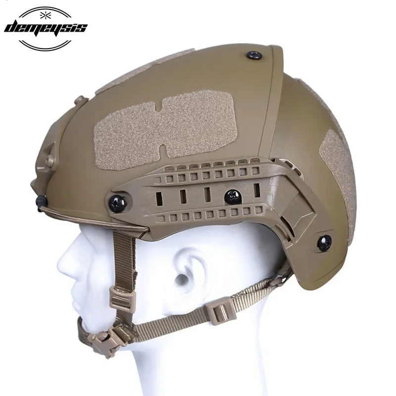 Casco táctico de entrenamiento de combate, Protector de cabeza de Paintball con montaje de visión nocturna - imagen 4