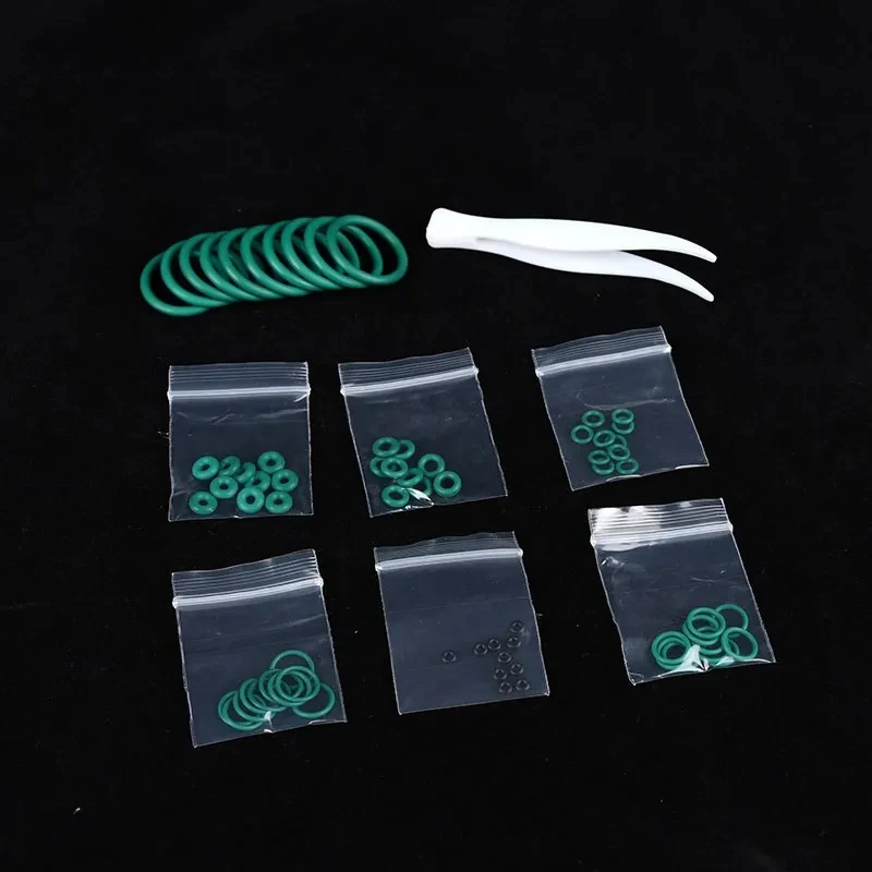 Pistola tórica de goma flúor para cargador táctico de Airsoft para GBB Marui TM Glock 17 Set, junta de silicona plana verde - imagen 5