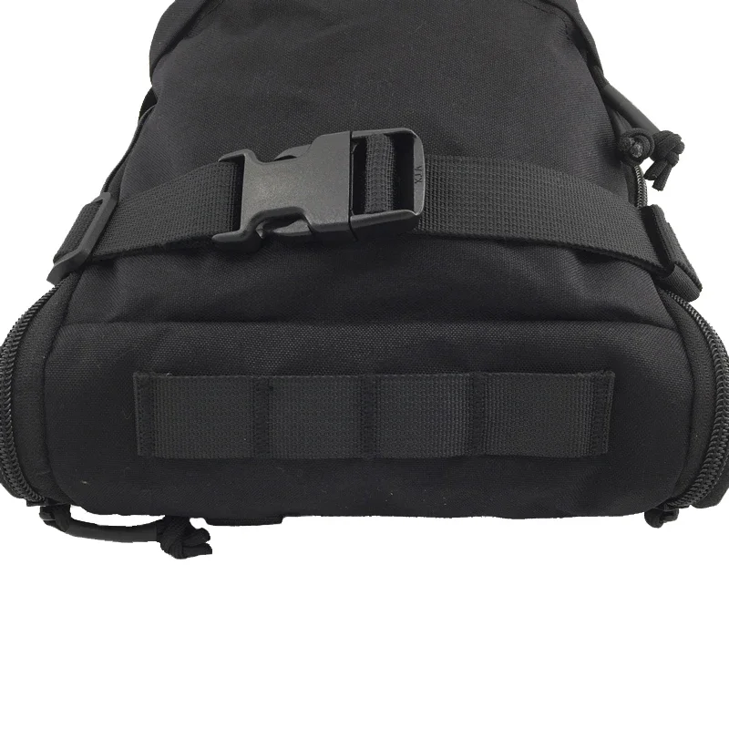 Mochila táctica Molle para chaleco de asalto Airsoft, bolsa para equipo de caza, portador de placa EDC 500D, Mini bolsa de hidratación, accesorio - imagen 4
