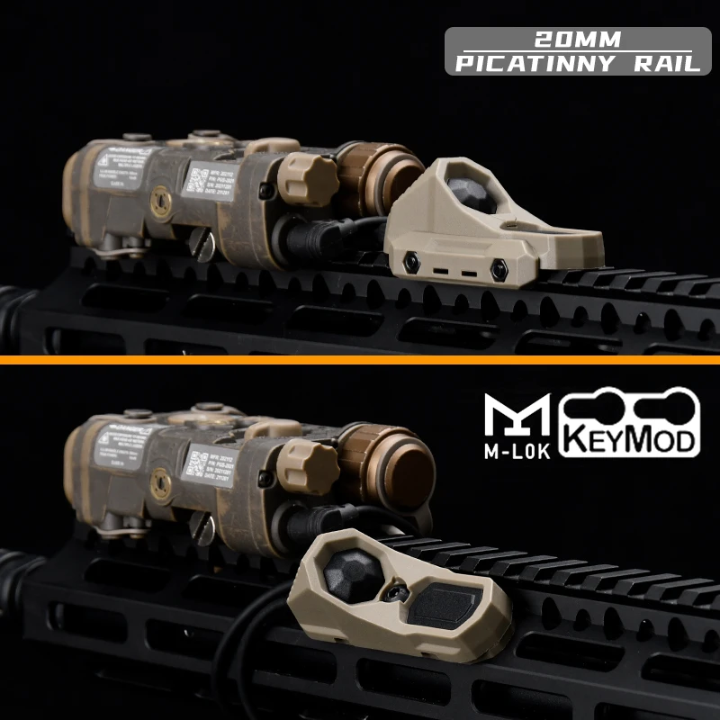 Linterna táctica AXON con láser – Compatible Picatinny y M-LOK - imagen 3