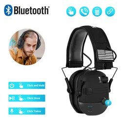 Auriculares tácticos antiruido Bluetooth – Caza y tiro