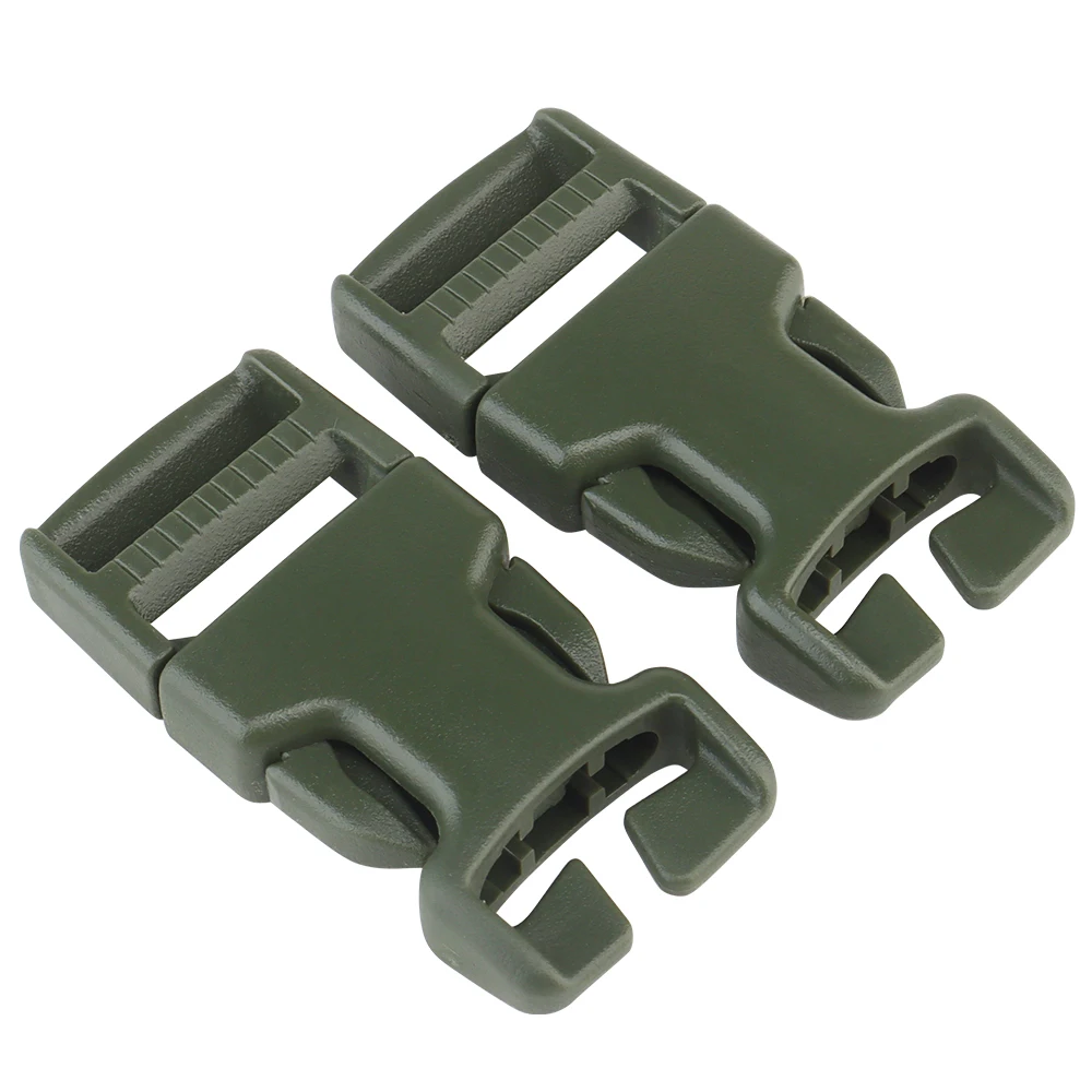 Hebilla de liberación lateral SRB ITW, conector de 1 pulgada para chaleco de caza MK3, equipo de aparejo de pecho para agregar correa PALS MOLLE, correas POM, 2 uds. - imagen 4
