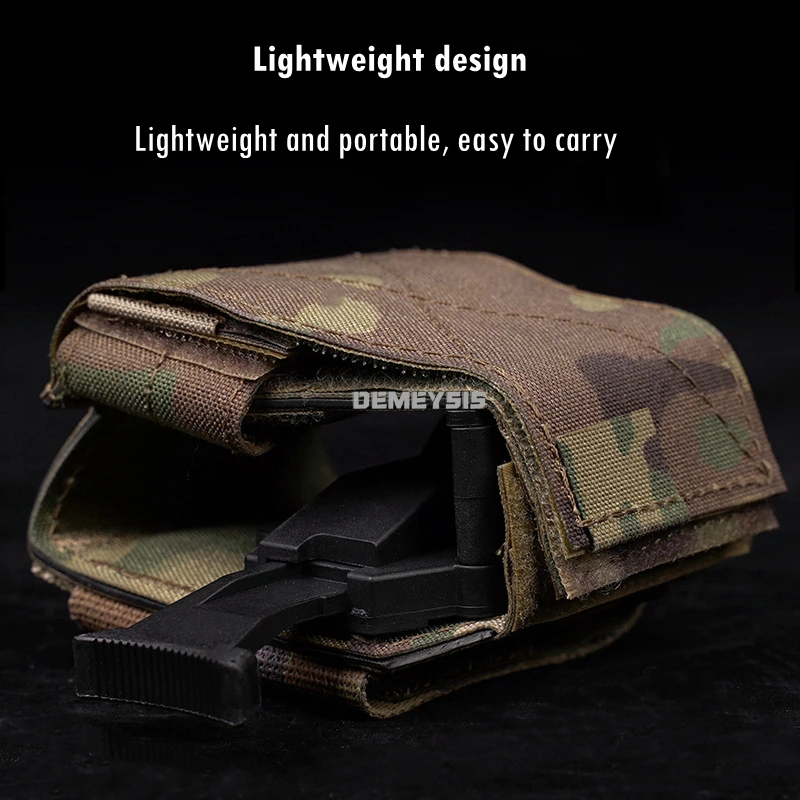 Pistolera táctica MOLLE, pistolera de tiro rápido para Glock, chaleco de caza militar al aire libre, cinturón de transporte - imagen 3