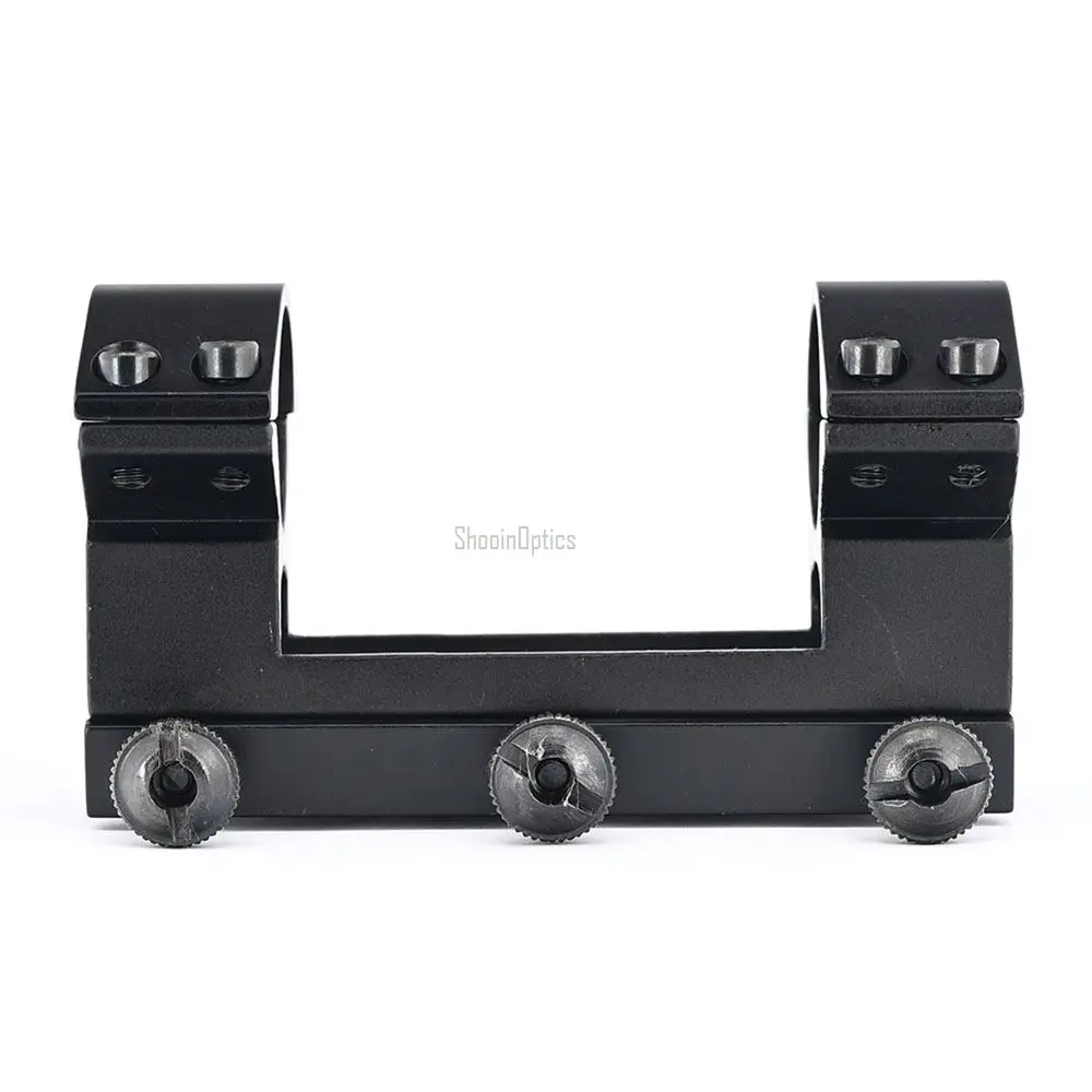 Shooin Optics Scope Mount 25,4 mm Anillo de tubo de 1 pulgada Montaje de 20 mm M1487 - imagen 5