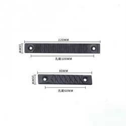 WADSN Guardamanos táctico metal M-LOK antideslizante