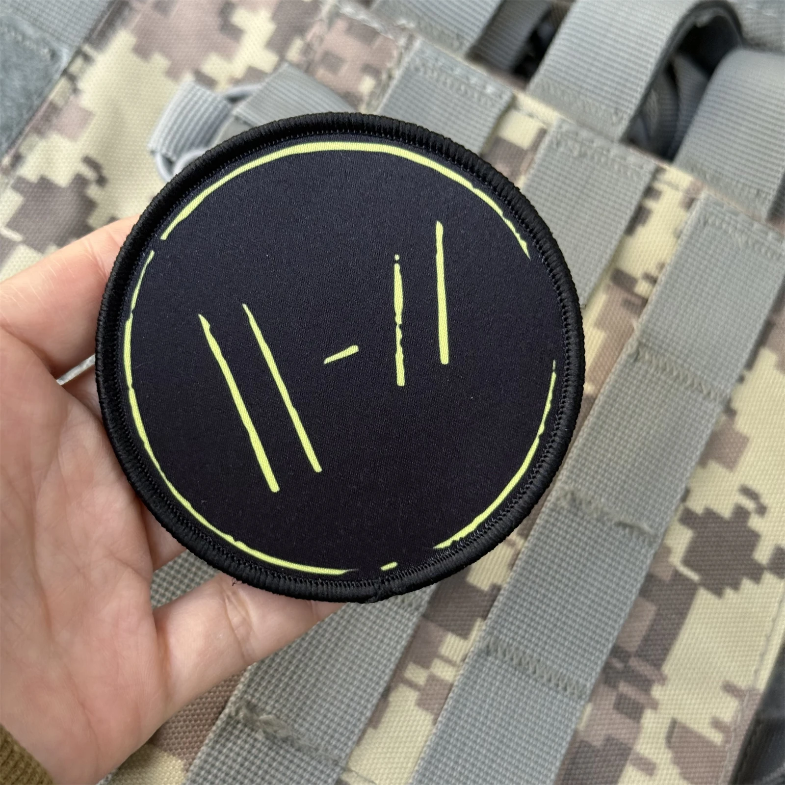 Parche de pilotos de EE. UU., insignia de moral táctica, pegatina para mochila militar, apliques para fregadero de cocina, parches de gancho y bucle impresos para ropa - imagen 3