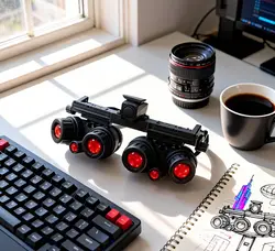 Dispositivo de visión nocturna de seis ojos modelo GPNVG18 accesorio de casco táctico con/sin modelo de camión volquete