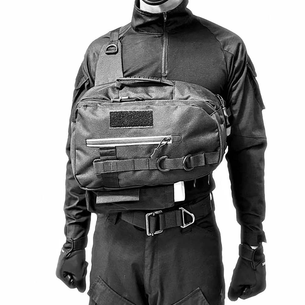 Bolso táctico portabotellas MOLLE ripstop camuflaje - imagen 4