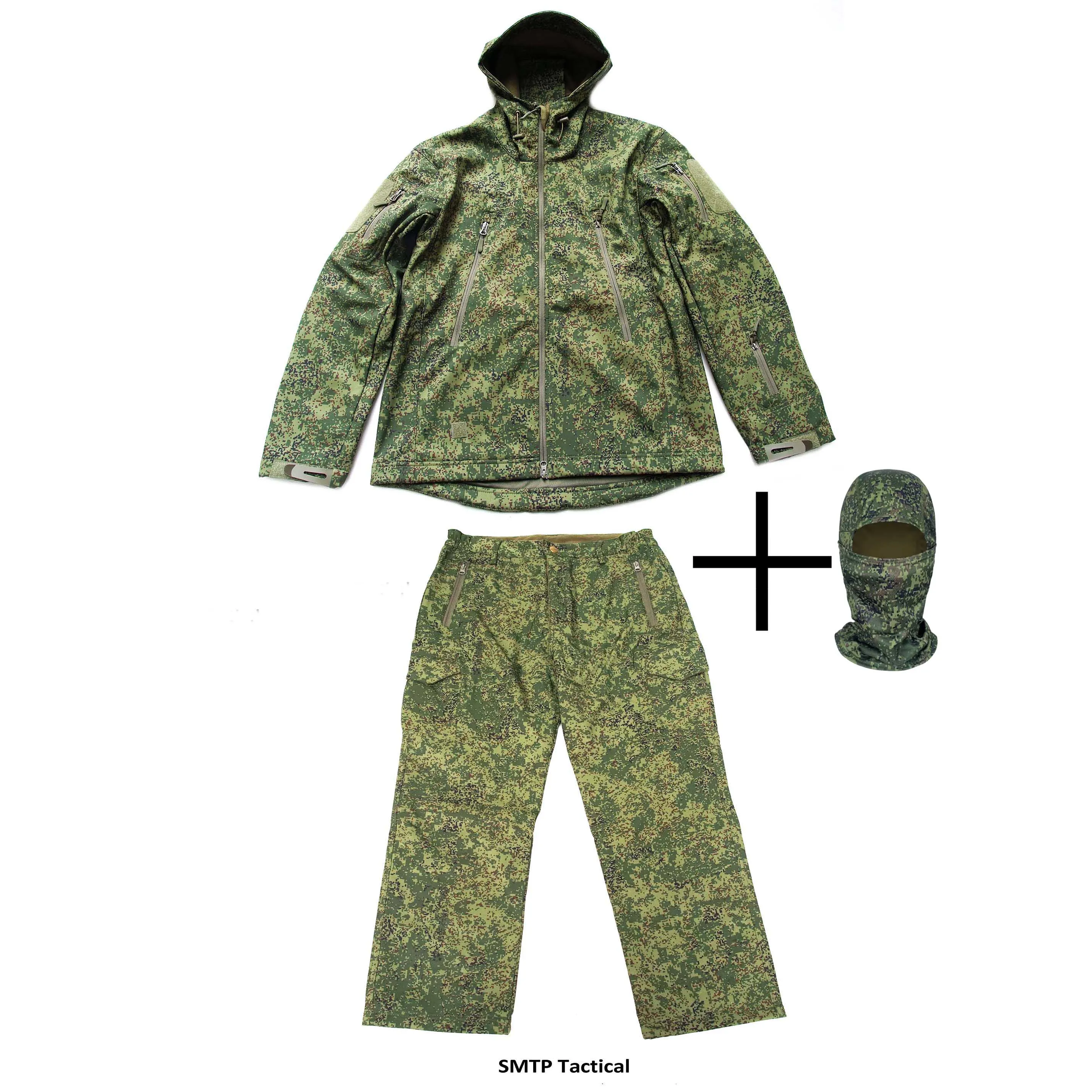SMTP WZ1-Chaqueta de camuflaje ruso Emr para hombre, pequeña chaqueta verde, camuflaje de jungla ruso, chaqueta softshell para exteriores, pantalones EMR - imagen 5