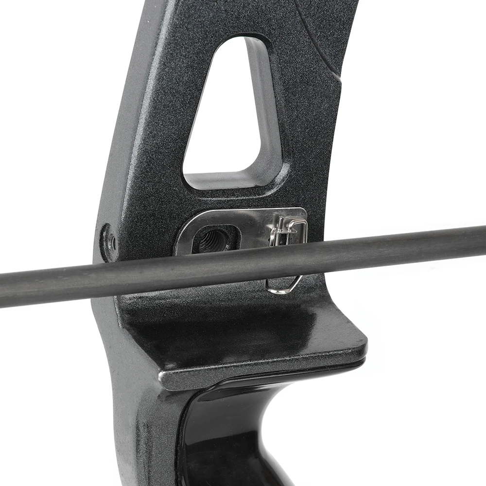 Soporte de flechas de acero para arco recurvo diestro tiro práctico - imagen 3