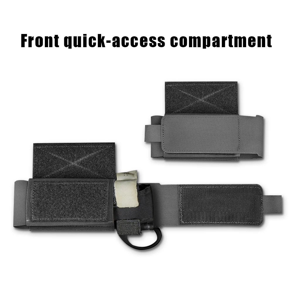 Botiquín de primeros auxilios para exteriores, bolsa de transporte Molle táctica, bolsa de herramientas EDC de supervivencia multiusos, organizador de torniquete, riñonera - imagen 4