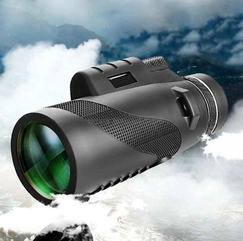 Prismáticos militares con Zoom HD 80x100, binoculares potentes de largo alcance, telescopio profesional portátil, Monocular de baja visión nocturna para caza - imagen 5